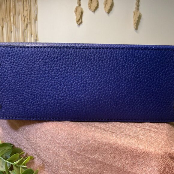 NWT Louis Vuitton Capucines BB Smalt Blue Taurillon Leather Bag - Gold Hardware - Picture 14 of 16